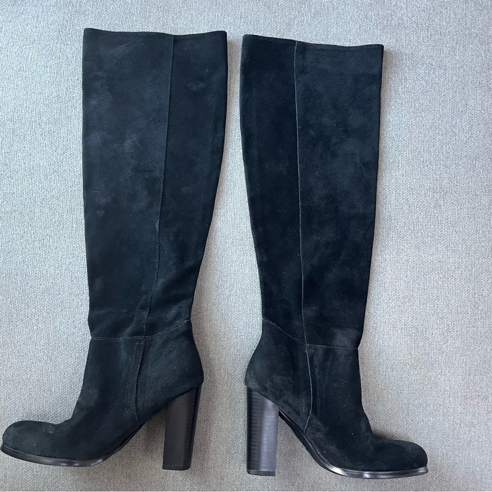 NWOT Sam Edelman Women’s Suede Victoria Slouch Boots - Picture 2 of 12